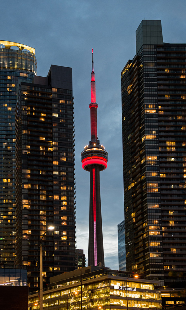 The CN Tower at Dusk 2 